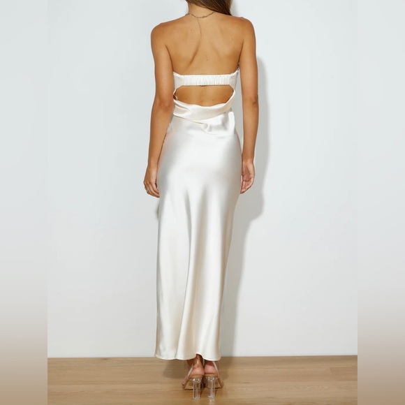 Hello Molly LUXE DANCE SATIN MAXI DRESS - Picture 6 of 14
